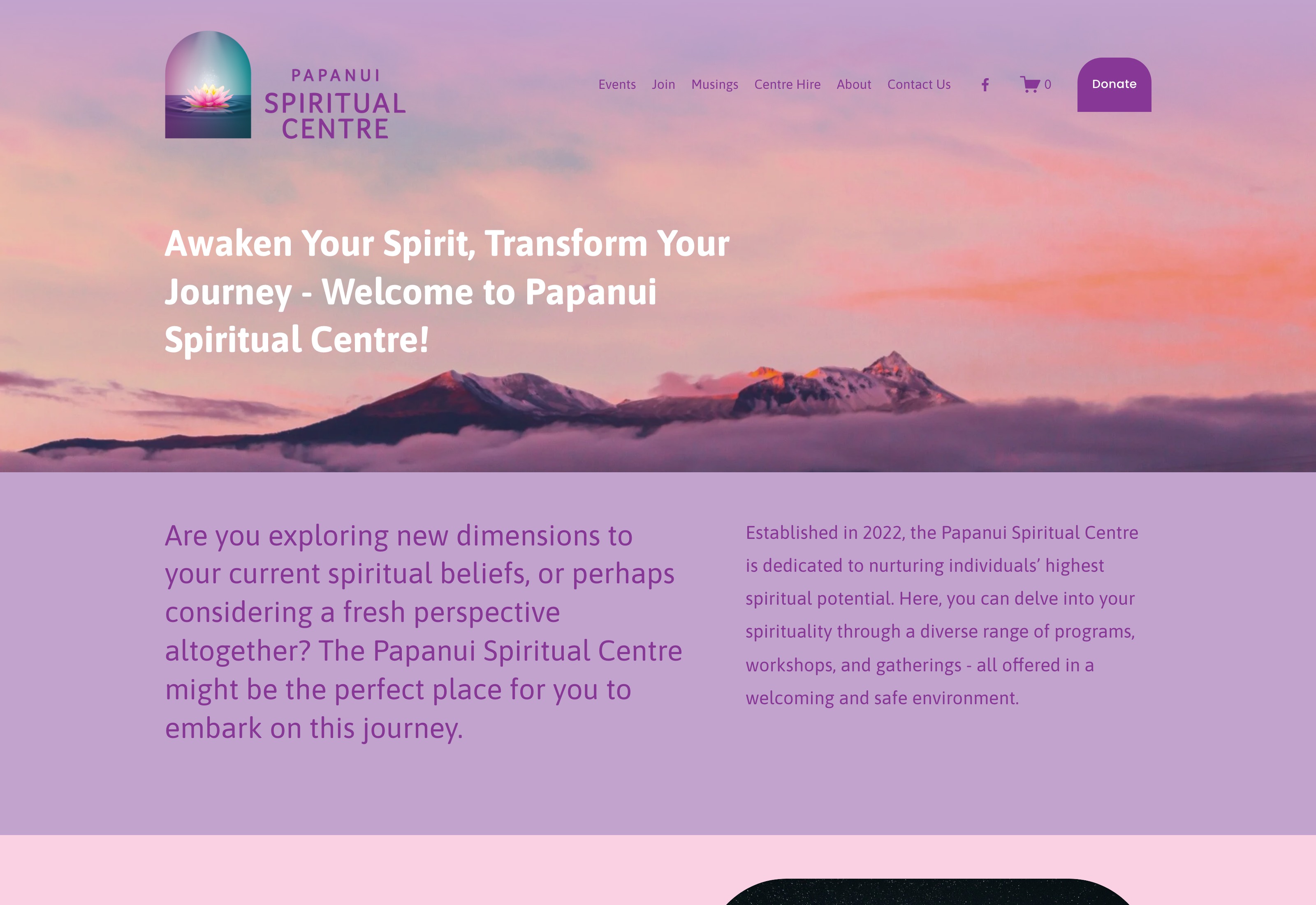 Papanui Spiritual Centre website