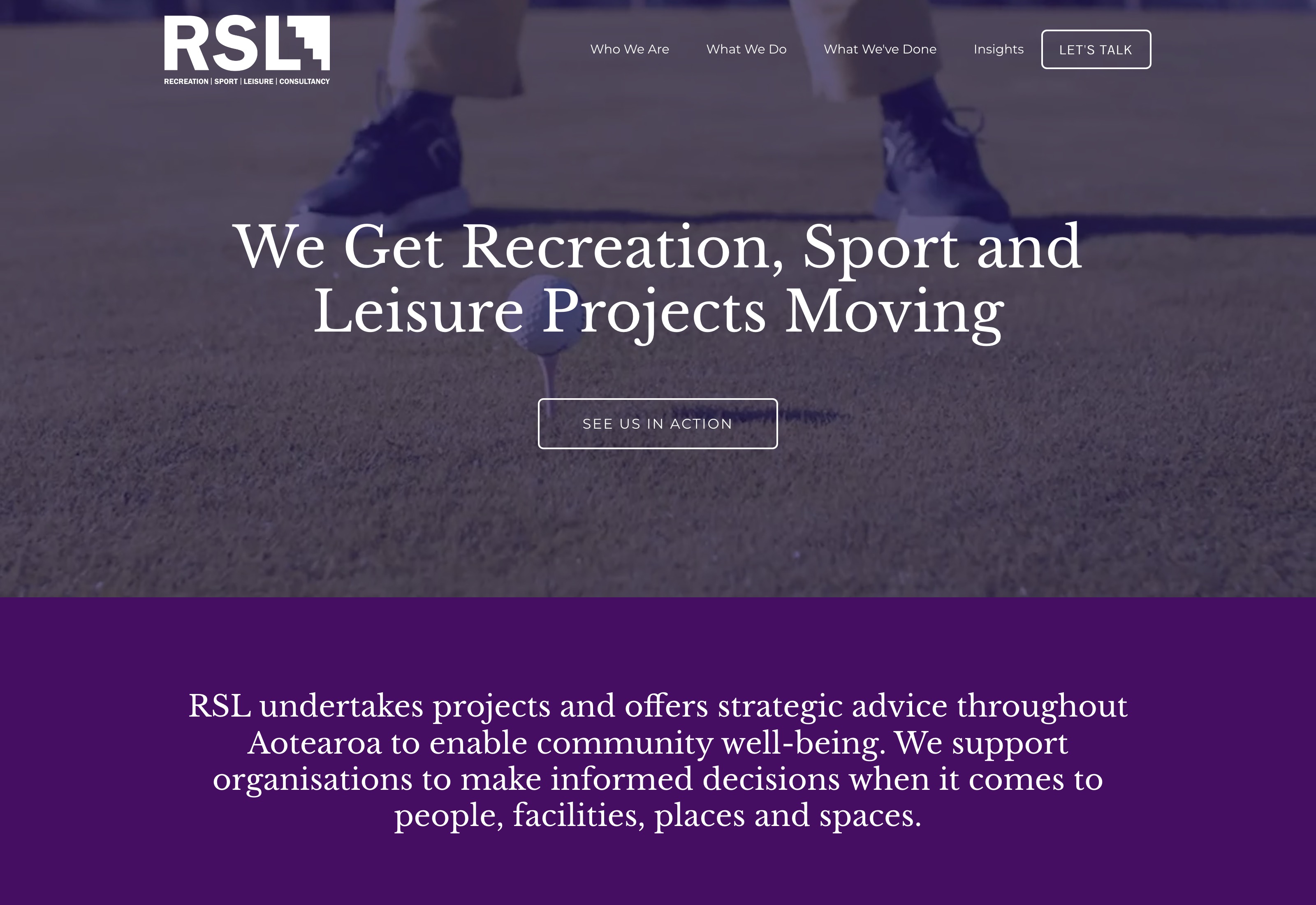RSL website